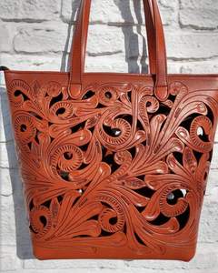 Bolso de Mano de Cuero Genuino para Mujer, con Cierre de Cremallera, Correa Cruzada, Duradero, Portátil, Capacidad de 3L+, Térmico, para Bodas, Viajes, Uso en Exteriores - Product Image 4
