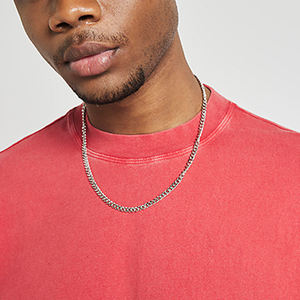 T-shirt Homme Oversize à Épaules Tombantes Manches Courtes OMMIZ en Polyester/Coton Séchage Rapide Respirant pour l'Été Coupe Classique - Product Image 5