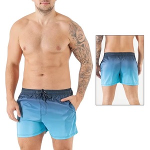 Shorts de bain professionnels OEM en gros à séchage rapide pour hommes, tendance, légers, pour l'été, avec logo personnalisé - Product Image 6