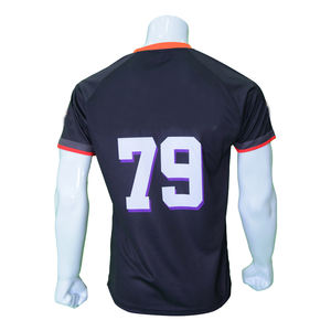 Maillot de football pour homme en tissu durable, facile à laver, respirant, confortable, anti-plis, avec les dernières tendances. - Product Image 2