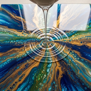 เรซิ่นอีพ็อกซี่สำหรับงานศิลปะและการตกแต่ง เรซิ่นใสพิเศษสำหรับงานศิลปะจีโอด ระบบเรซิ่นอีพ็อกซี่ที่ไหลลื่น - Product Image 3