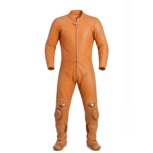 Traje de Motociclismo de Carreras para Pilotos Profesionales, Costuras Resistentes con Ajuste Flexible para Mayor Comodidad y Velocidad - Product Image 2