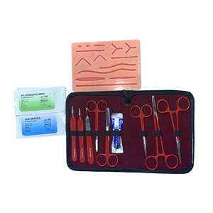 Kit de Práctica de Sutura Médica, Kit de Sutura Diseñado Exclusivamente para Prácticas, Instrumento Médico, Kit de Sutura para Cirugía Menor, Marca Privada - Product Image 1