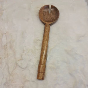 Louche en bois écologique  Ustensiles de cuisine durables  Outils de cuisine en bois naturel  Ustensiles de cuisine sans plastique - Product Image 4