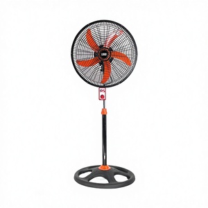 Ventilateur sur pied 18 pouces 2026, le plus vendu, puissant flux d'air, 3 vitesses, oscillant, grille en plastique antirouille pour la maison et l'intérieur - Product Image 1