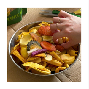 Chips de fruits et légumes séchés en vrac, tranchés, 100% naturels, goût sucré, couleurs assorties, durée de conservation de 12 mois, emballage sous vide du Vietnam - Product Image 1