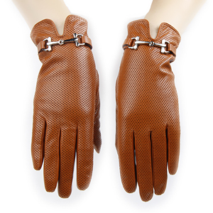 Premium Women Leather Dress <b>Gloves</b> Soft Lambskin Winter Fashion <b>Gloves</b> <b>Touchscreen</b> Custom Logo Wholesale Supplier - Product Image 5