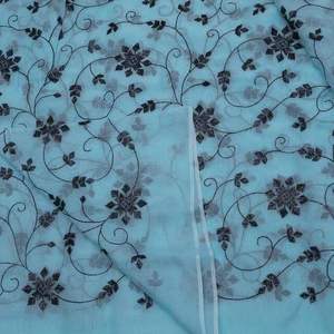 Tissu en Chiffon Brodé Malty Dobby 100% Polyester Respirant Écologique pour Mariage, Couleurs Personnalisées, Fournisseur Textile Export - Product Image 4