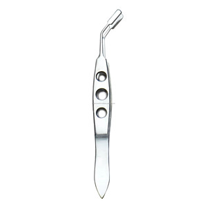 Pinzas Arita de Acero Inoxidable con Punta Rectangular para Masaje de Párpados, Instrumentos Oftálmicos, Mejor Proveedor Mayorista - Product Image 4