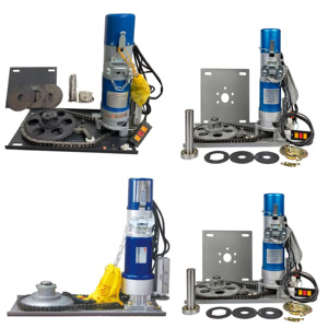 มอเตอร์ประตูม้วนไฟฟ้าคุณภาพสูง Lamexx 300 กก. แบบมอเตอร์ด้านข้าง พร้อมรีโมทคอนโทรล สำหรับระบบประตูม้วนอัตโนมัติ - Product Image 2