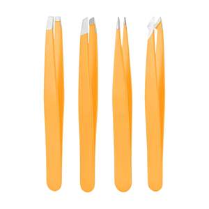 Pince à épiler en acier inoxydable UBI à pointe lisse pour l'élimination des éclats, durable, 10 mm, kit d'emballage personnalisé pour les poils incarnés - Product Image 1