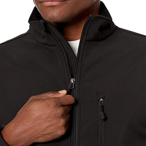 Veste softshell d'extérieur personnalisée avec logo, respirante, imperméable, coupe-vent, pour l'automne et l'hiver, meilleur fabricant, vente en gros. - Product Image 6