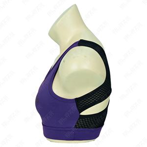 Les soutiens-gorge de sport personnalisés en élasthanne/nylon redéfinissent les vêtements de sport avec des paires de tissus de qualité supérieure avec des leggings de yoga à taille élastique parfaitement - Product Image 3