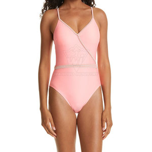 Traje de baño para mujer, tela flexible, diseño de secado rápido, perfecto para entrenamiento en piscina y deportes acuáticos - Product Image 4