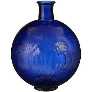 Eco Friendly Firenza Recycled Glass Vase Solid Color Decorative Vase for Flowers and Home Decor - Product Image 3