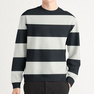 Sweat-shirts pour hommes en coton 100% - Col rond - Impression numérique - Teinture unie - Haute qualité - Prix bas - Avec OEM ODM - Product Image 1