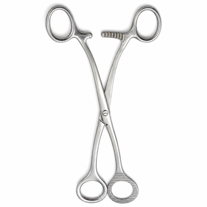 Pinzas de Sujeción Collin Tongue, Instrumento Quirúrgico de Acero Inoxidable para Procedimientos de Cirugía ORL, Bucal y Maxilofacial - Product Image 6