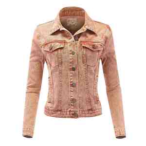 Wholesale Womens Denim <b>Jacket</b> Button Closure <b>Patches</b> for Retailers Factory Direct Bulk Production Supply - Product Image 1