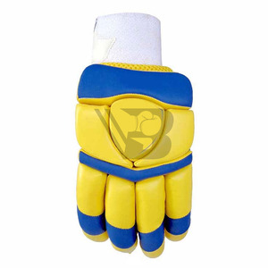 ถุงมือผู้รักษาประตูคริกเก็ตคุณภาพสูง ปรับแต่งได้ตามต้องการ ออกแบบสีและขนาดได้ตามต้องการ - Product Image 4