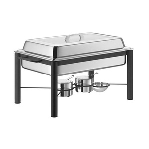 Plat à réchaud en métal durable, conçu pour répondre aux attentes des événements culinaires, offrant une utilité et une robustesse constantes - Product Image 2