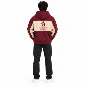 Vente en gros de sweats à capuche en molleton 100% coton respirant et écologique, coupe classique, pour hommes, imprimés numériquement, logo personnalisé brodé en 3D - Product Image 2