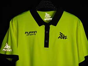 PUFFIN SPORTS Polo de sécurité personnalisé OEM pour homme à manches courtes, séchage rapide, couleur unie, tenue décontractée, logo imprimé sur le devant, tissu tricoté - Product Image 3