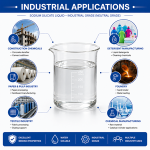 Silicate de sodium liquide de qualité supérieure à prix compétitif, fourni directement par un revendeur indien de confiance de l'unité commerciale industrielle - Product Image 4