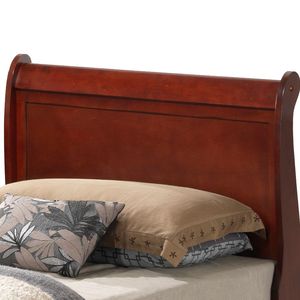 Affascinante Letto Singolo Tradizionale in Legno di Ciliegio, Eleganti Letti in Legno - Product Image 3