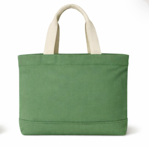 Hot Selling Organic Cotton <b>Canvas</b> Tote Bags for Women <b>Plain</b> Color Embroidered Logo Factory Direct Promotional Shopping Bags - Product Image 6
