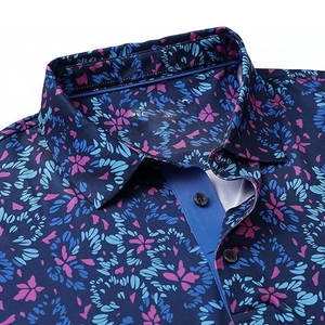 Polo pour hommes 100 % coton, col rabattu, respirant, lourd, modèle 2026, fabriqué en usine - Product Image 4