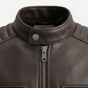 Veste de moto en cuir véritable pour homme de qualité supérieure, nouvelle arrivée, vestes de moto d'hiver, protections amovibles, personnalisables - Product Image 4