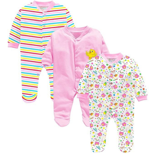 Ensemble de 5 pièces de vêtements pour bébé en coton respirant, lot de vêtements pour nourrissons, approvisionnement en gros pour les acheteurs internationaux de vêtements pour bébés - Product Image 3