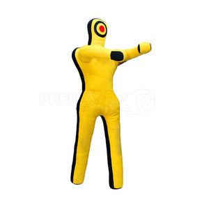 Mannequin de boxe en cuir de haute qualité avec remplissage de sable pour l'entraînement, sac de frappe, grappling, lutte, lancer, équipement de boxe - Product Image 1