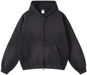 T-shirt surdimensionné rétro en coton épais 420g, style américain tendance, délavé à l'acide, brodé et imprimé sur mesure, haute qualité, vente en gros - Product Image 4