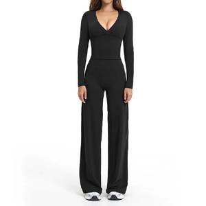 Conjunto de Yoga de 2 Piezas, Ropa Deportiva para Gimnasio, Trajes de Entrenamiento para Mujer, Sujetador Deportivo, Leggings de Gimnasio, Conjuntos de Yoga, Ropa de Entrenamiento - Product Image 5