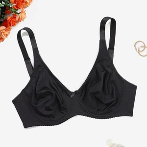 Soutien-gorge push-up vert olive pour femme avec coussinets intégrés et détail nœud, lingerie sans couture, maintien moyen - Product Image 5