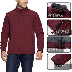 100% Top Quality Outdoor Clothing Walking <b>Men's</b> Best Travel <b>Soft</b> <b>shell</b> logo <b>Jacket</b> - Product Image 3