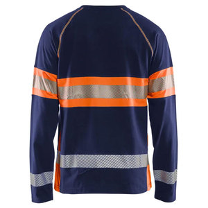 High Visibility Custom Color Safety T-Shirts Reflective Long Sleeve Worker Construction T-Shirts by Star Crystal Enterprises - Product Image 5