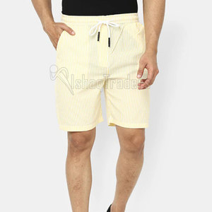 Shorts pour hommes sur mesure, nouveau style, couleur unie, fabriqués au Pakistan, en vente. - Product Image 2