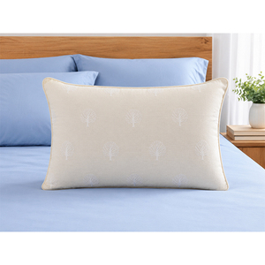 Custom 100% Linen Embroidery <b>Cushion</b> <b>Cover</b> | Soft Decorative Pillow <b>Cover</b> for Sofa, Bedroom & Living Room - Product Image 3