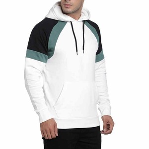 Wholesale Custom Men's 100% Cotton Heavyweight Full Pullover Hoodie Embroidered and Plain Dyed - Product Image 3