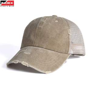 Cómoda Gorra Trucker para Hombre, Ajustable con Cierre a Presión, Malla Trasera, Logotipo Personalizado Bordado, Gorra Casual de Estilo Urbano - Product Image 1