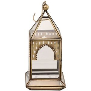 Copper Wire <b>Lanterns</b> <b>Set</b> of Three Hanging and Standing Candle Holders for Home Decoration - Product Image 2