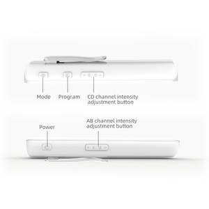 Instrument portatif de thérapie de <span class=keywords><strong>laser</strong></span> de physiothérapie 36 Modes double canaux TENS et EMS pour le dispositif de thérapie de <span class=keywords><strong>laser</strong></span> d'arthrite - Product Image 4