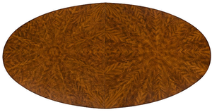 Customizable Walnut Mahogany Wood Upholstered <b>Dining</b> <b>Table</b> - Product Image 4