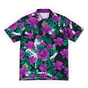 Logo personnalisé OEM Performance pour hommes pour polos 95% polyester 5% Spandex Golf Workwear Sublimation imprimé uniformes hauts - Product Image 5