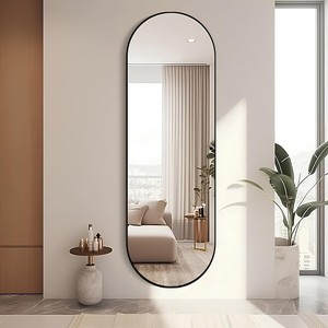Pine Wood Wooden Wall <b>Mirrors</b> Frames-Mid Century Modern Design <b>Lightweight</b> | OEM Custom Wholesale | Aqudus Saleem India - Product Image 3