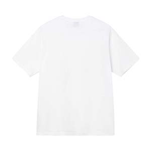 T-shirt en coton lourd style imprimé athlétique avec logo personnalisé, 100 % coton, pour homme, pour entraînement, course à pied, gym, fitness. - Product Image 2