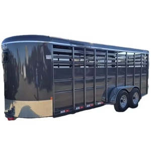 Offre exceptionnelle - Meilleures ventes - Nouveau modèle - Nouvelles remorques 6 x 20 - Série 500 - Remorque pour bétail et chevaux - Product Image 1