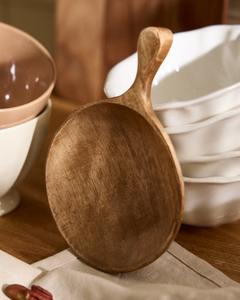 Plateau en bois de manguier naturel, petit format, nouveau design - Product Image 5